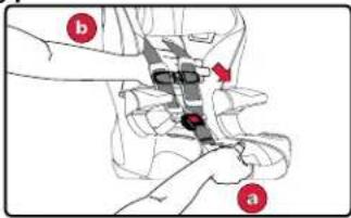 BRITAX Frontier XT - Pour retirer le harnais et la boucle: - 1