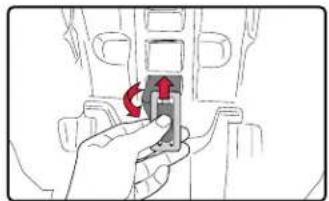 BRITAX Frontier XT - Removing the Buckle - 2