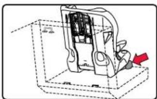 BRITAX Frontier XT - Installing the Child Seat: Harness Mode Switchin - 1