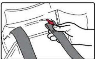 BRITAX Frontier XT - To remove the harness and buckle: - 4