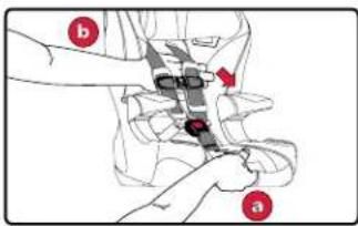 BRITAX Frontier XT - To remove the harness and buckle: - 1