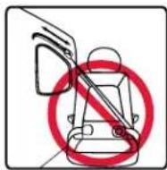 BRITAX Frontier XT - Incompatible Vehicle Seat Belts - 3