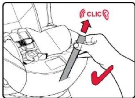 BRITAX Advocate 65 CS - Pour serrer le harnais : - 2
