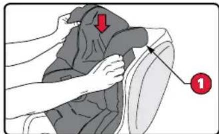 BRITAX Advocate 65 CS - Replacing the Cover - 1