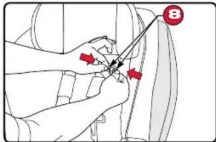 BRITAX Advocate 65 CS - Replacer la housse - 7