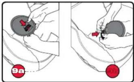 BRITAX Advocate 65 CS - Replacing the Cover - 8