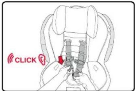 BRITAX Advocate 65 CS - Fastening the Buckle - 1