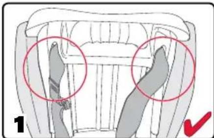 BRITAX Advocate 65 CS - Pour détacher le versa-tether de la pince de transport : - 1