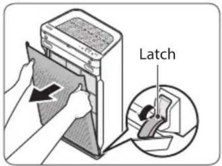 Winix AM90 - Removing filters - 1