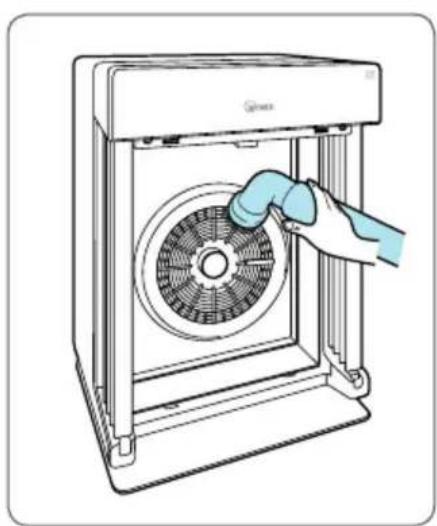 Winix HR900 - Cleaning the interior - 1