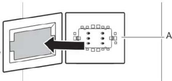 KITCHENAID KRFF300EBS - Style 1 - Derrière la porte d'éparation : - 3