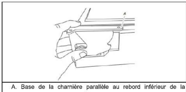 KITCHENAID KRFF300EBS - RéINITIALISATION DE LA CHARNIÈRE - 2