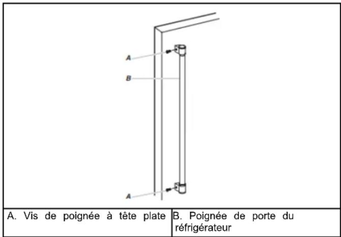 KITCHENAID KRFF300EBS - Poynées de portu du réfrigerateur (style 3) - 1