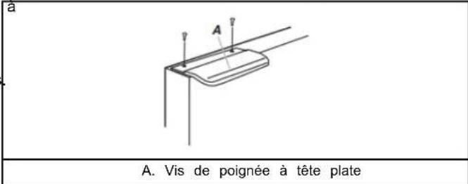 KITCHENAID KRFF300EBS - Poignées de portedu réfrigerateur (style 2) - 2