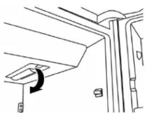 KITCHENAID KRFF300EBS - Style 2 - Côté droit au plafond du réfrigerateur - 1