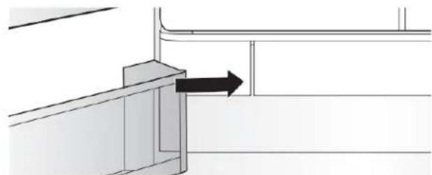 KITCHENAID KRFF300EBS - Style 1 -À gauche en bas du réfrigerateur - 8