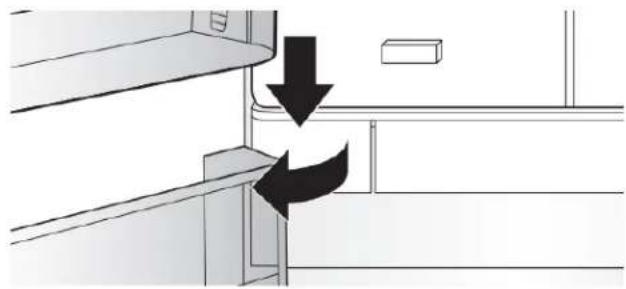 KITCHENAID KRFF300EBS - Style 1 -À gauche en bas du réfrigerateur - 1