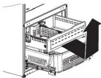 GE PFD28KYNFS - RETIRE LA CANASTA DEL FREEZER - 1