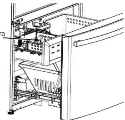 GE PFD28KYNFS - Maquina de hacer hielo (Disappearable en modelos sin dispenser; también disponible como Kit IM para algunos modelos.) - 1