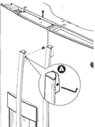 GE PFD28KYNFS - INSTALLATION DES POIGNÉES DE PORTE DU RÉFRIGÉRATEUR - 1