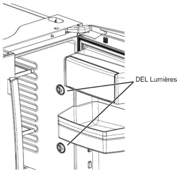 GE PFD28KYNFS - Ampoules du réfrigérateur (DEL) - 1