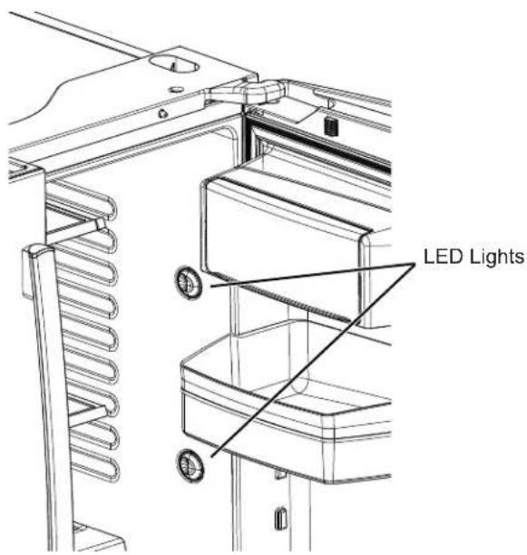 GE PFD28KYNFS - Refrigerator Lights (LEDs) - 1