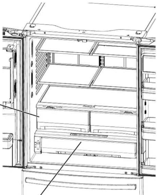 GE PFD28KYNFS - ClimateZone - 2