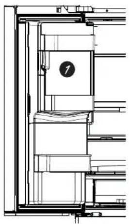 GE PFD28KYNFS - Door ice bin* - 2