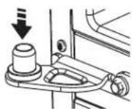 GE PFD28KYNFS - REINSTALLING THE REFRIGERATOR DOORS - 1