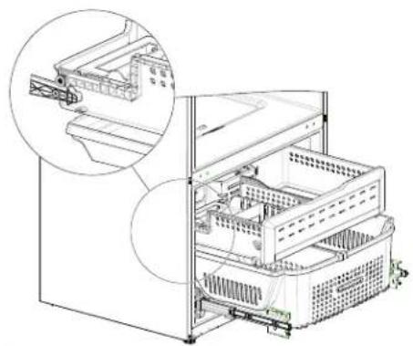 GE PFD28KYNFS - RE-INSTALL FREEZER DRAWER - 1