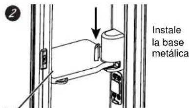 GE PFD28KYNFS - Para colocar la bandeja giratoria en la puerta: - 1