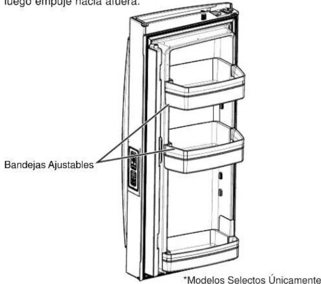 GE PFD28KYNFS - MODELOS SIN DISPENSADOR - BANDEJAS AJJUSTABLES* - 1
