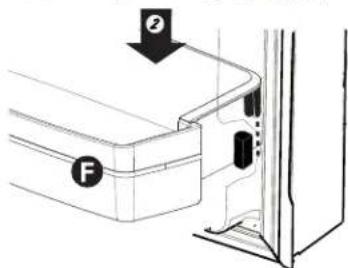 GE PFD28KYNFS - To place bins into doors: - 4