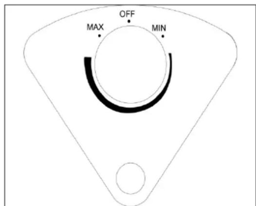 Avanti CF101D0W - Setting the Temperature Control - 1