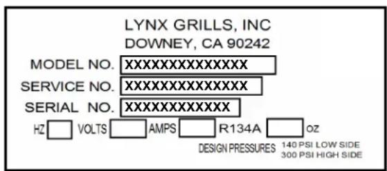 LYNX LM24BFL1 - Warranty Registration - 1
