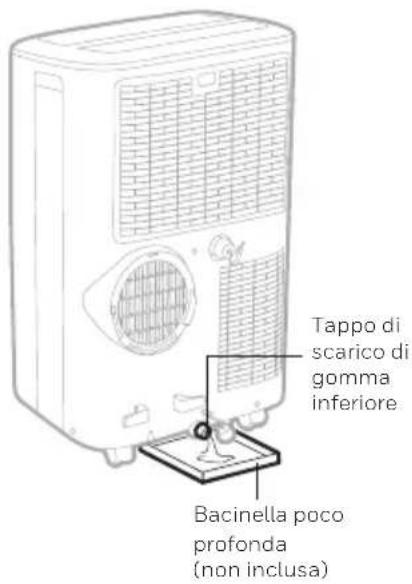 HONEYWELL HF08CESWK - Drenaggio continuo per Modalità Deumidificatore - 1