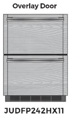 JENN-AIR JUDFP242HM - DOUBLE REFRIGERATOR DRAWERS: - 3