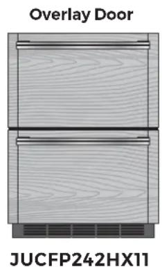 JENN-AIR JUDFP242HM - REFRIGERATOR/FREEZER DRAWERS (WITH ICE MAKER AND WATER FILTER) - 3