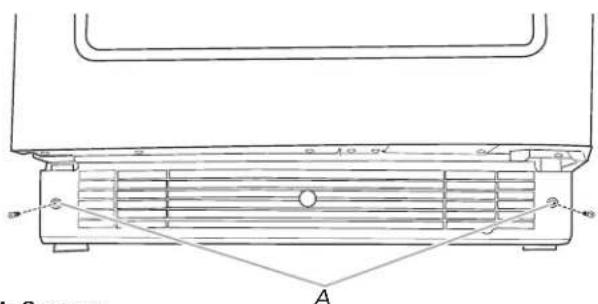 JENN-AIR JUDFP242HM - TO REMOVE THE BASE GRILLE: - 1