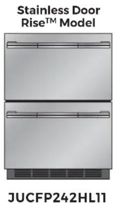 JENN-AIR JUDFP242HM - REFRIGERATOR/FREEZER DRAWERS (WITH ICE MAKER AND WATER FILTER) - 2