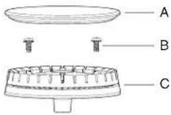 KITCHENAID KFGC558JSS - Para convertir quemadores de superficie de gas propano a gas natural - 1