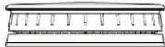 KITCHENAID KFGC558JSS - Tabla de tornillos/campanas para orificios de gas natural - 3