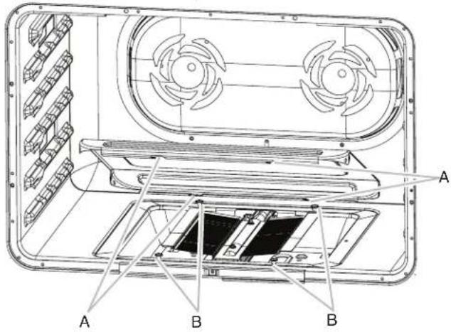 KITCHENAID KFGC558JSS - Réinstaller le couvercle du brûleur de cuisson au four - 1