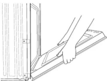 KITCHENAID KFGC558JSS - Door Removal - 3