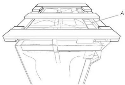 KITCHENAID KFGC558JSS - Retire la placá de protección - 1