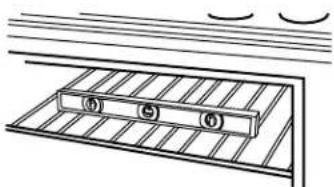 KITCHENAID KFGC558JSS - Nivelación de la estufa - 1