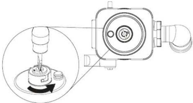 KITCHENAID KFGC558JSS - Conversion du détendeur du gaz naturel au gaz propane - 2