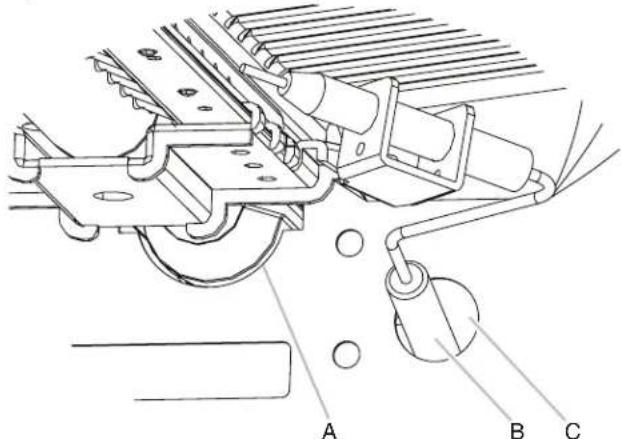 KITCHENAID KFGC558JSS - Réinstaller le couvercle du brûleur de cuisson au four - 7