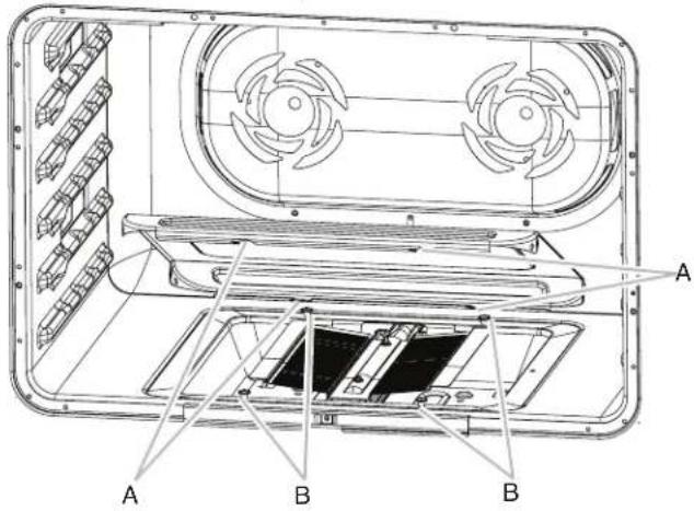 KITCHENAID KFGC558JSS - Replace Oven Bake Burner Cover - 1