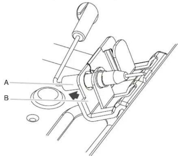 KITCHENAID KFGC558JSS - Convierta el quemador para hornear del homo Convierta el quemador para hornear del horno (cavidad del horno izquierdo en los modelos de 48" [121,9 cm]) - 4